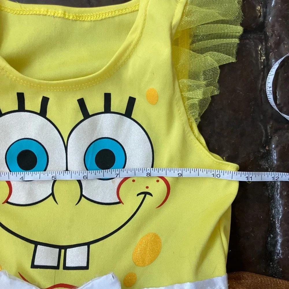 SpongeBob SquarePants Girls Tulle Dress Halloween Costume